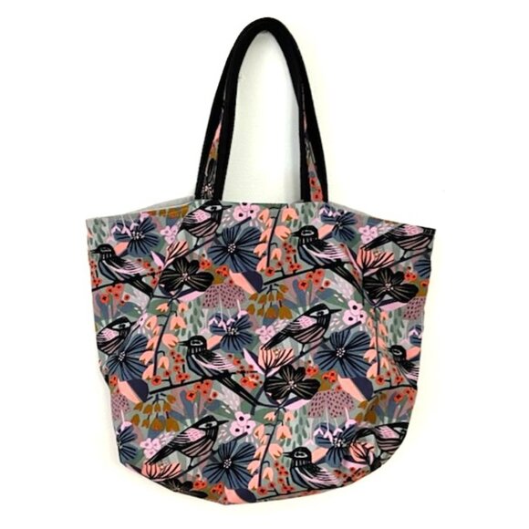 Handmade Bird Themed Tote Bag Bird Novelty Print Birder Twitcher Ornithophile - Picture 2 of 4
